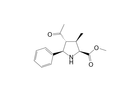(2S,3R,4R,5R)-Methyl 4-acetyl-3-methyl-5-phenylpyrrolidine-2-carboxylate
