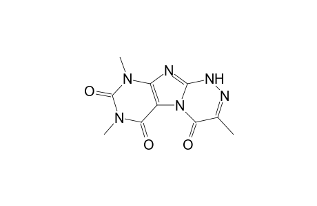 3,7,9-trimethyl-1H-purino[8,7-c][1,2,4]triazine-4,6,8-trione