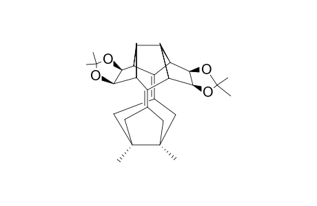 #26;4-ALPHA,5-ALPHA:10-ALPHA,11-ALPHA-BIS-(ISOPROPYLIDENEDIOXY)-16,17-DIMETHYLHEPTACYCLO-[14.2.1.1-(14,17).0-(2,9).0-(3,7).0-(6,13).0-(8,12)]-ICOSA-1,13-DIENE