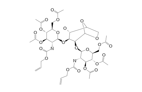 2,3-DI-O-(3,4,6-TRI-O-ACETYL-2-N-ALLYLOXYCARBONYLAMINO-2-DEOXY-BETA-D-GLUCOPYRANOSYL)-1,6-ANHYDRO-BETA-D-MANNOPYRANOSE
