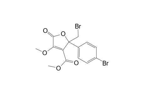 Methyl 2-(Bromomethyl)-2-(4-bromophenyl)-2,5-dihydro-4-methoxy-5-oxofuran-3-carboxylate