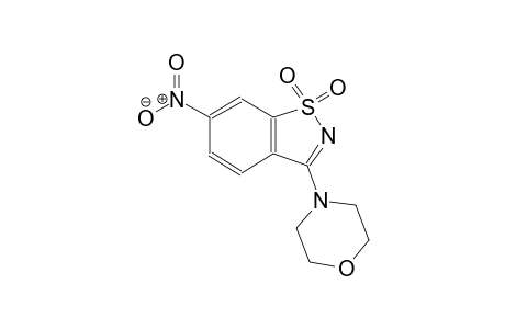 3-(4-morpholinyl)-6-nitro-1,2-benzisothiazole 1,1-dioxide