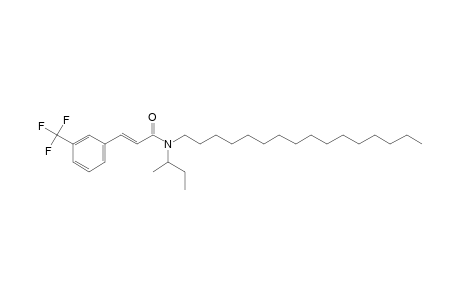 Trans-cinnamamide, 3-trifluoromethyl-N-(2-butyl)-N-hexadecyl-