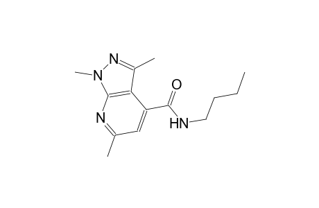 N-butyl-1,3,6-trimethyl-1H-pyrazolo[3,4-b]pyridine-4-carboxamide