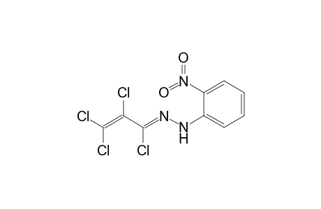 N-(1,2,3,3-Tetrachloroallylidene)-N'-(2-nitrophenyl)hydrazine