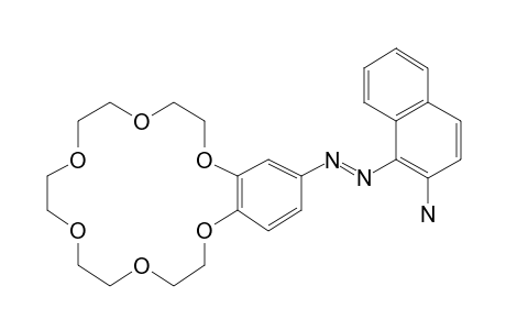 2,3-[5-(2-Aminonaphtylazo)benzo]-1,4,7,10,13,16-hexaoxacyclooctadecen-2