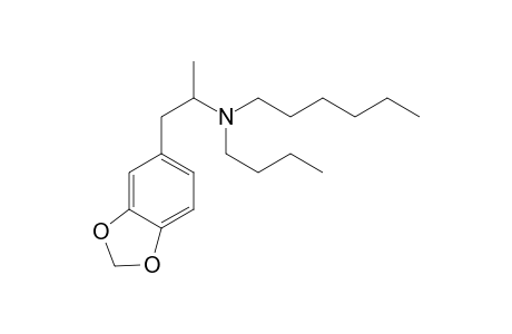 N-Butyl-N-hexyl-3,4-methylenedioxyamphetamine