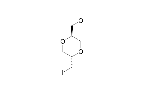 TRANS-2-IODOMETHYL-5-HYDROXYMETHYL-1,4-DIOXANE