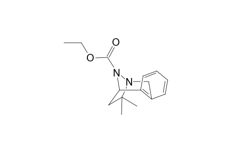 3,4-Benzo-1,8-diaza-7,7-dimethylbicyclo[3.2.1]octane-8-carboxylic acid ethyl ester