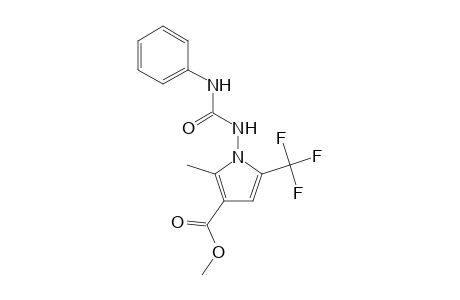 Methyl 1-[(Anilinocarbonyl)amino]-2-methyl-5-(trifluoromethyl)-1H-pyrrole-3-carboxylate