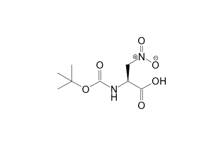 N-tert-butoxycarbonyl-.beta.-nitroalanine
