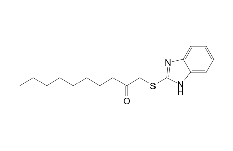 1-[(Benzo[d]imidazol-2-yl)thio]decan-2-one