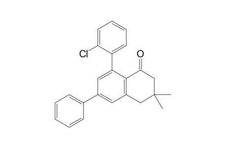 8-(2-Chlorophenyl)-3,3-dimethyl-6-phenyl-2,4-dihydronaphthalen-1-one