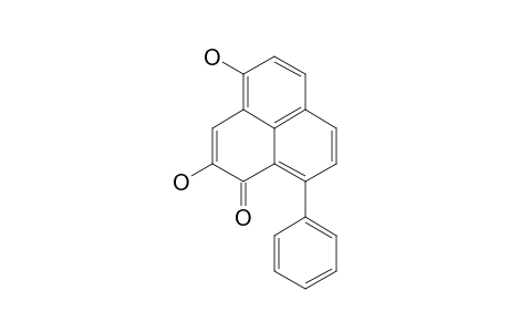 4-HYDROXYANIGORUFONE;4-HYDROXY-9-PHENYLPHENALEN-1-ONE