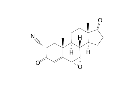 2-ALPHA-CYANO-6-ALPHA,7-ALPHA-EPOXY-4-ANDROSTENE-3,17-DIONE