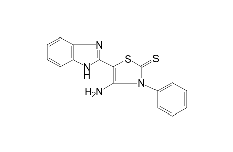 4-Amino-5-(1H-benzimidazol-2-yl)-3-phenyl-1,3-thiazole-2(3H)-thione