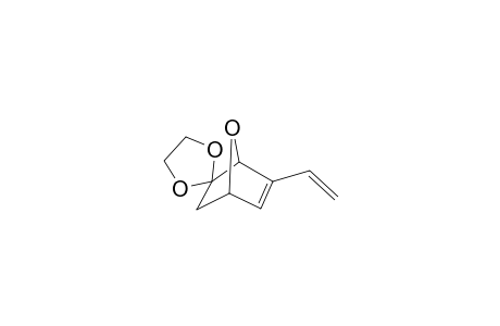 2-Ethenyl-6,6-(ethylenedioxy)-7-oxabicyclo[2.2.1]hept-2-ene