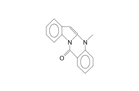 5-Methyl-indolo(2,1-B)quinazolin-12(5H)-one