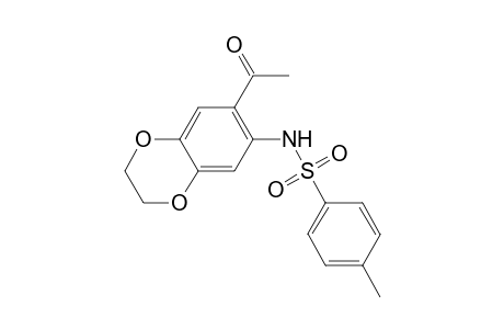 Benzenesulfonamide, N-(7-acetyl-2,3-dihydrobenzo[1,4]dioxin-6-yl)-4-methyl-