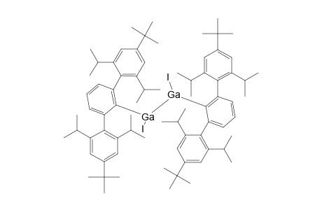 I-(AR#)-GA-GA-(AR#)-I;I-[C6H3-2,6-(C6H2-2,6-ISO-PR2-4-TERT.-BUTYL)]-GA-GA-[C6H3-2,6-(C6H2-2,6-ISO-PR2-4-TERT.-BUTYL)]-I