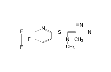 {(DIMETHYLAMINO){[5-(TRIFLUOROMETHYL)-2-PYRIDYL]THIO}METHYLENE}MALONONITRILE