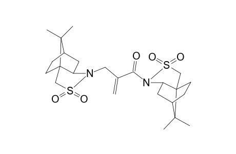 1-N-((5R)-10,10-dimethyl-3,3-dioxo-3.lamda.(6)-thia-4-azatricyclo[5.2.1.0(1,5)]dec-4-yl)-2-((5R)-10,10-dimethyl-3,3-dioxo-3.lamda.-(6)-thia-4-azatricyclo[5.2.1.0(1,5)]dec-4-ylmethyl)prop-2-en-1-one