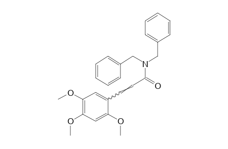 N,N-DIBENZYL-2,4,5-TRIMETHOXYCINNAMAMIDE