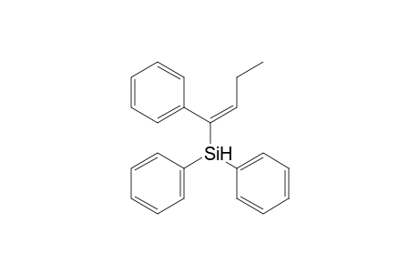 (E)-Diphenyl(1-phenylbut-1-en-1-yl)silane