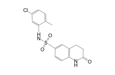 N-(5-chloro-2-methylphenyl)-2-oxo-1,2,3,4-tetrahydro-6-quinolinesulfonamide