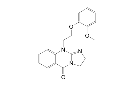 imidazo[2,1-b]quinazolin-5(3H)-one, 2,10-dihydro-10-[2-(2-methoxyphenoxy)ethyl]-