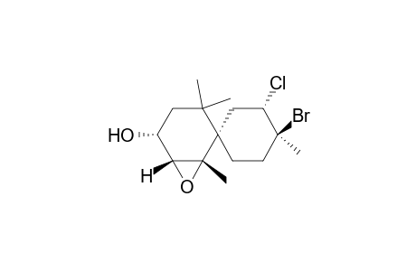 (1S,2R,3R,6S,8S,9S)-9-Bromo-8-chloro-1,2-epoxy-1,5,5,9-tetramethylspiro[5.5]undecan-3-ol