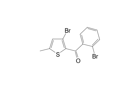 (3-Bromo-5-methylthiophen-2-yl)(2-bromophenyl)methanone