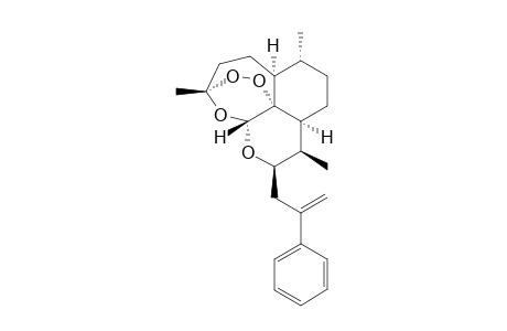 10.beta.-(2-Phenylallyl)deoxoartemisinin