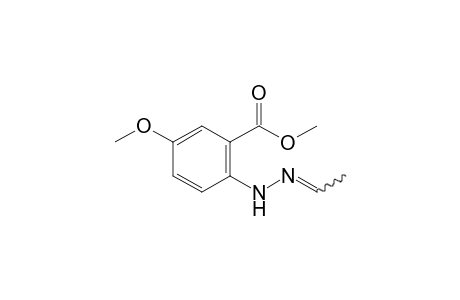 methyl 2-[2-ethylidenehydrazino]-5-methoxy-benzoate