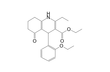 3-quinolinecarboxylic acid, 4-(2-ethoxyphenyl)-2-ethyl-1,4,5,6,7,8-hexahydro-5-oxo-, ethyl ester