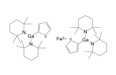 iron(II) cyclopenta-3,5-dien-2-ide-1-ylbis(2,2,6,6-tetramethylpiperidin-1-yl)gallium