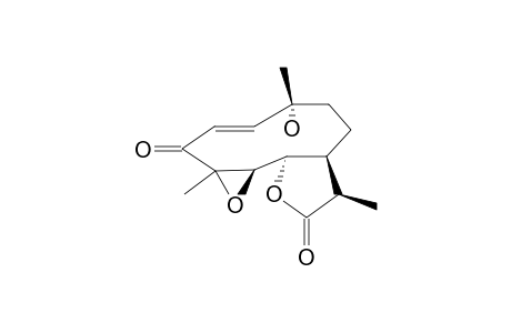 4,5-BETA-EPOXY-10-ALPHA-HYDROXY-1-EN-3-ONE-TRANS-GERMACRAN-6-ALPHA,12-OLIDE