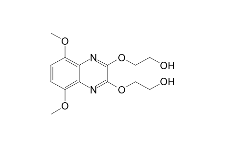 2-[3-(2-hydroxyethoxy)-5,8-dimethoxy-quinoxalin-2-yl]oxyethanol