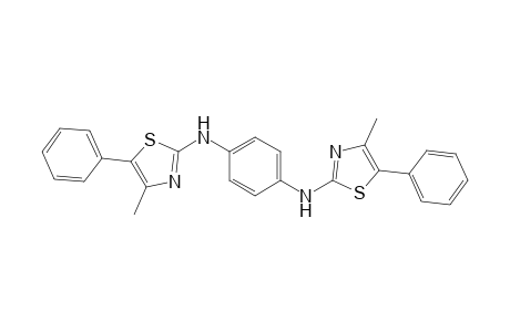 1,4-bis[(4'-Methyl-5'-phenylthiazol-2'-yl)amino]benzene