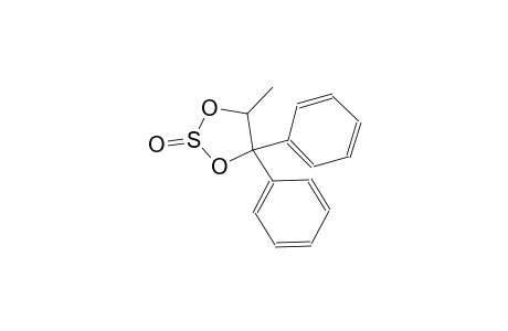 5-methyl-4,4-diphenyl-1,3,2-dioxathiolane 2-oxide