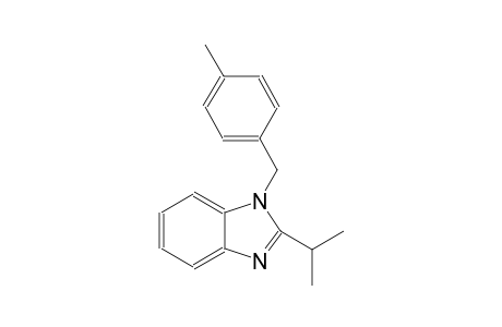 1H-benzimidazole, 2-(1-methylethyl)-1-[(4-methylphenyl)methyl]-