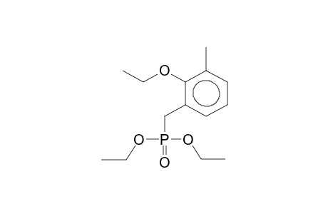 DIETHYL 2-ETHOXY-3-METHYLBENZYLPHOSPHONATE