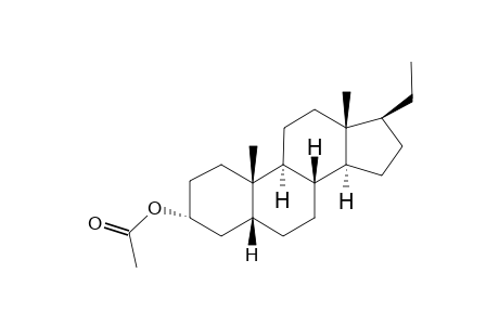 5β-pregnan-3α-ol, acetate