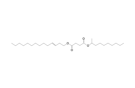 Succinic acid, dec-2-yl tetradec-3-en-1-yl ester