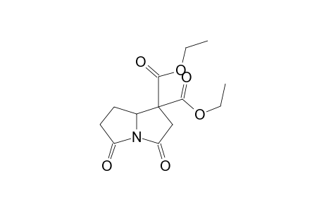 3,5-Dioxo-pyrrolizidin-1,1-dicarboxylic acid, diethyl ester