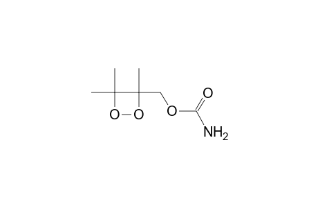 (3,4,4-Trimethyl-1,2-dioxetan-3-yl)methyl carbamate