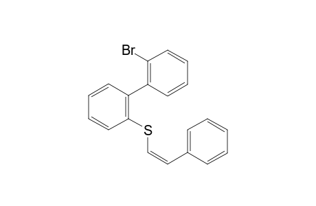 (Z)-(2'-bromo-[1,1'-biphenyl]-2-yl)(styryl)sulfane