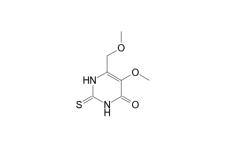 Uracil, 5-methoxy-6-(methoxymethyl)-2-thio-
