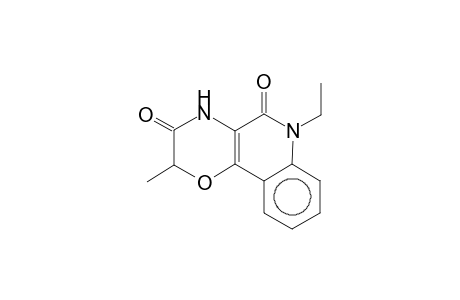 6-Ethyl-2-methyl-4,6-dihydro-2H-[1,4]oxazino[3,2-c]quinoline-3,5-dione