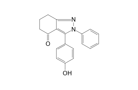 Indazol-4-one, 3-(4-hydroxyphenyl)-2-phenyl-2,5,6,7-tetrahydro-